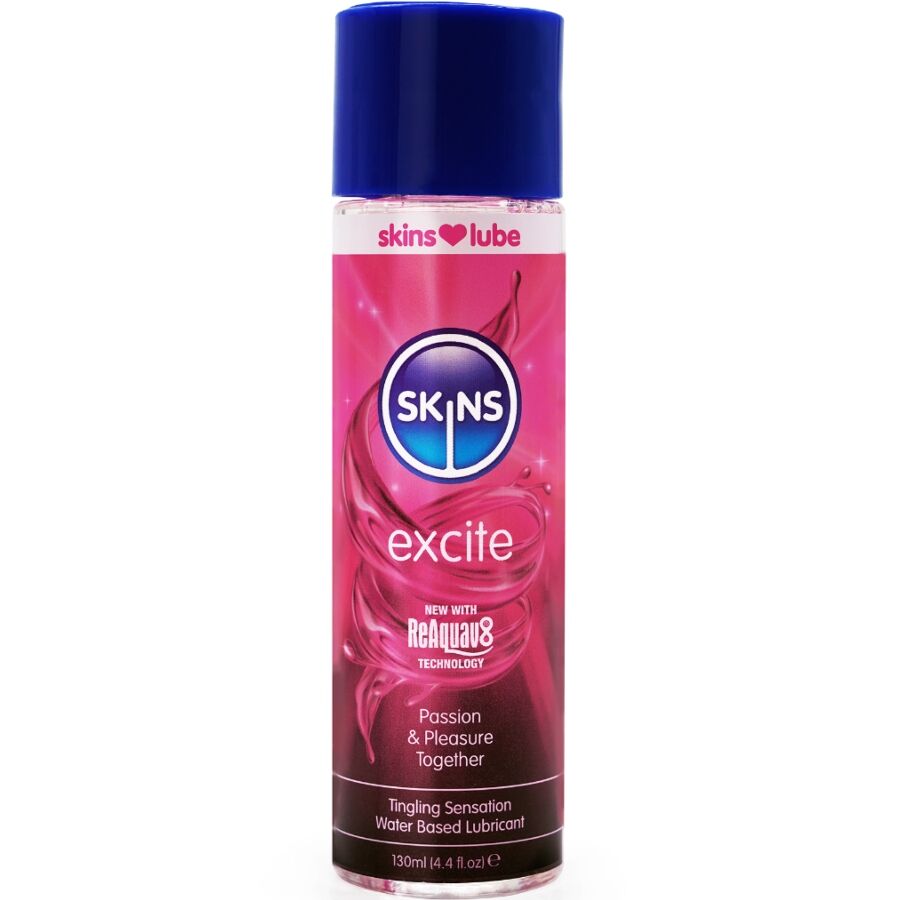 SKINS – EXCITE WATER-BASED LUBRICANT 130 ML