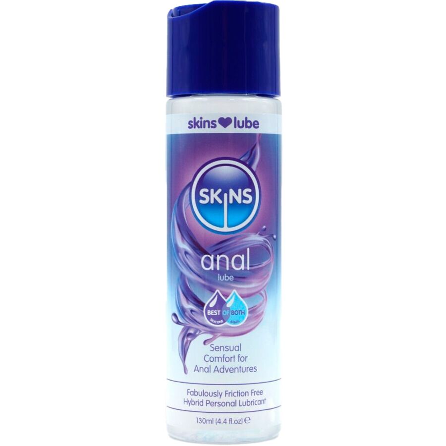 SKINS – ANAL HYBRID WATER  SILICONE-BASED LUBRICANT 130 ML