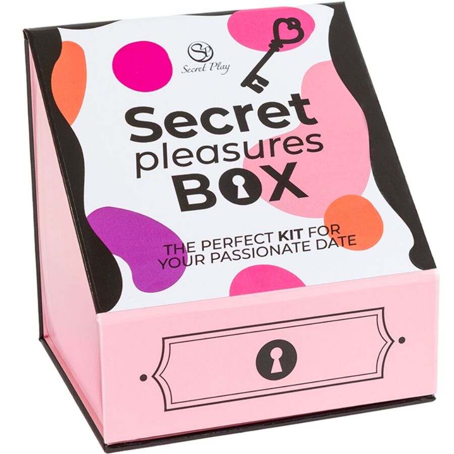 SECRET PLAY – PLEASURES BOX FOR COUPLES: DICE + VIBRATING BULLET + FEATHER PEN