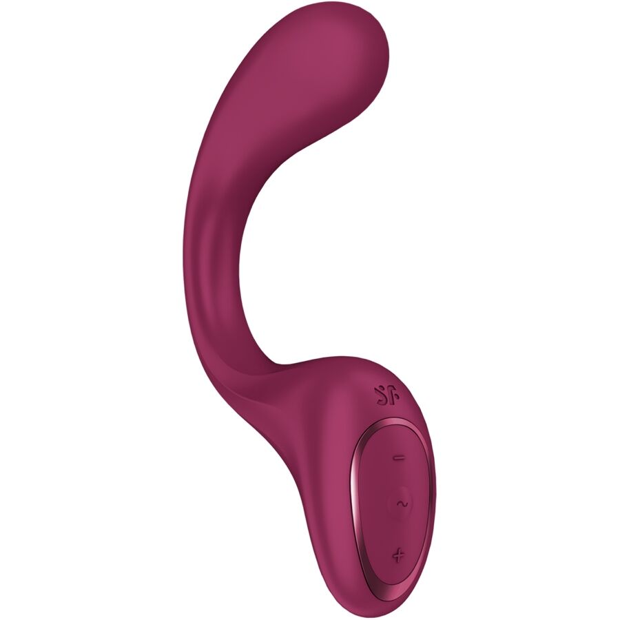 SATISFYER – G FOR GODDESS 2 RABBIT VIBRATOR BOTTLE BORDEAUX