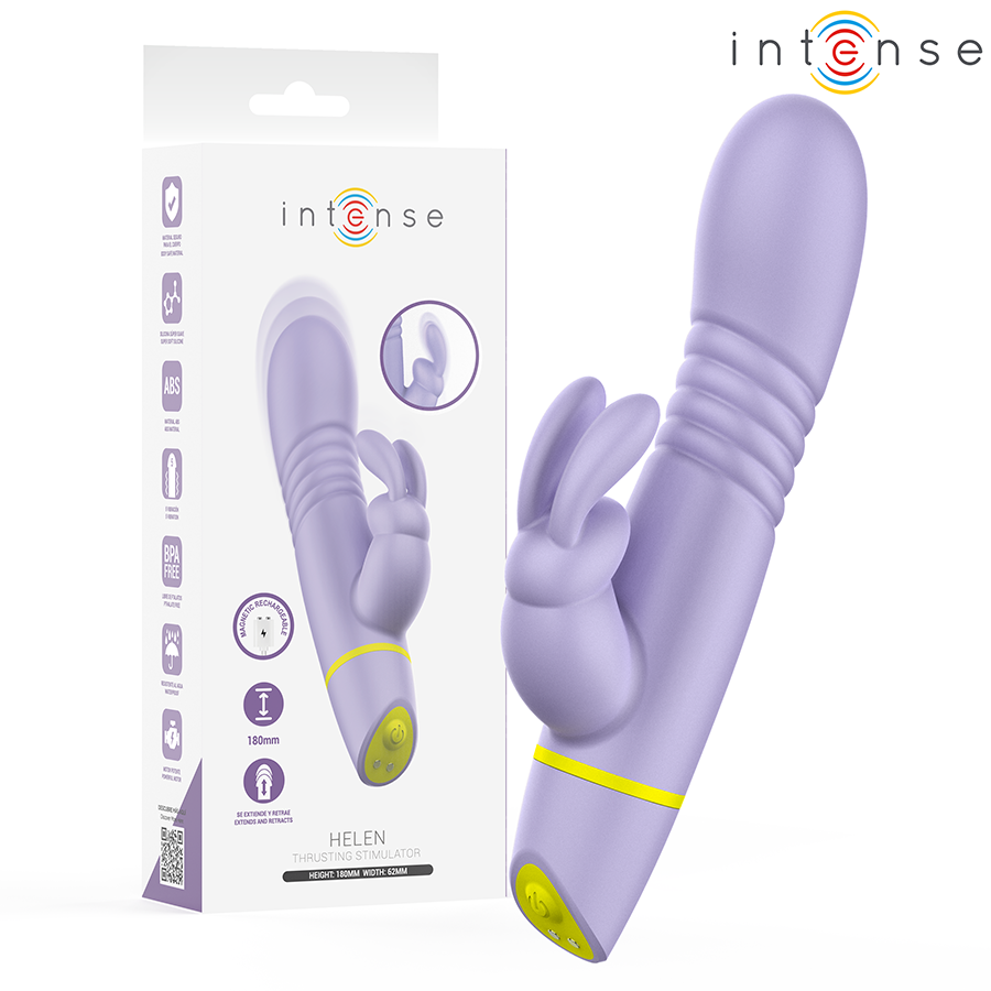 INTENSE – HELEN RABBIT STIMULATOR  THRUSTING VIBRATOR
