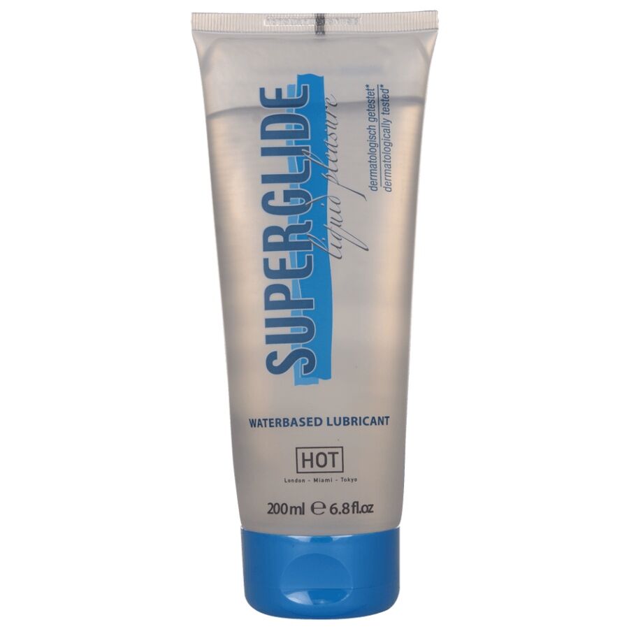 HOT – SUPERGLIDE LIQUID PLEASURE WATERBASED LUBRICANT 200 ML
